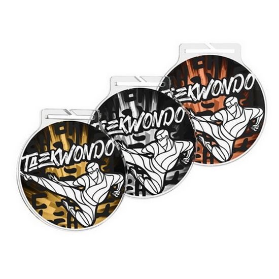 Akrylátová medaile MDAR60M26 | Bojová umění