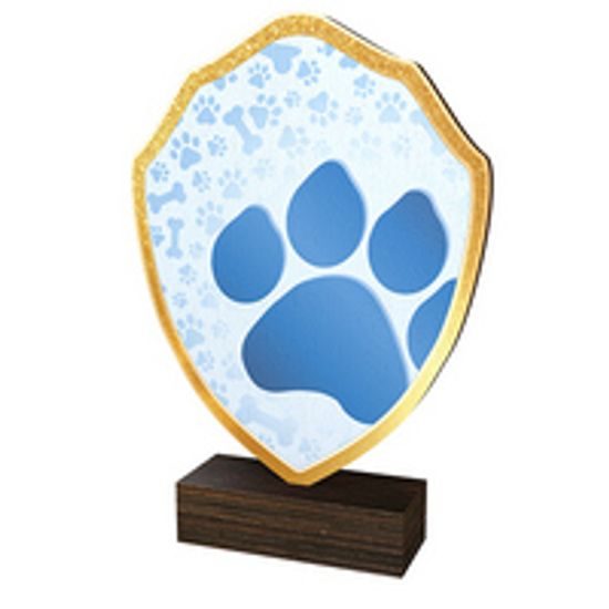 Dřevěná plaketa TFRW082 | Kynologie