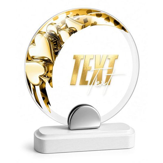 Skleněná trofej CR242075M21 | Karty