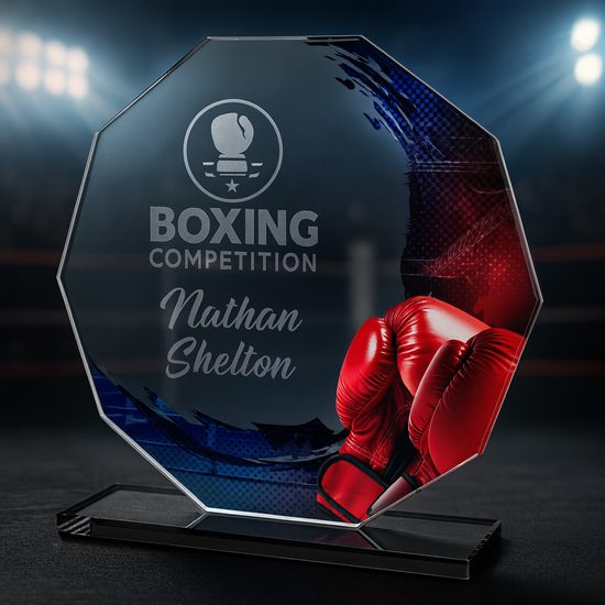 Glastrophäe CR2024301M12 | Kampfsport