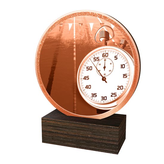 Dřevěná plaketa TFRW867 | Plavání