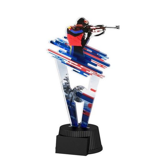 Akrylátová trofej ACUTSN001M06 | Biatlon