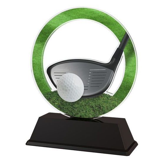 Akrylátová trofej CBCUF001M10 | Golf
