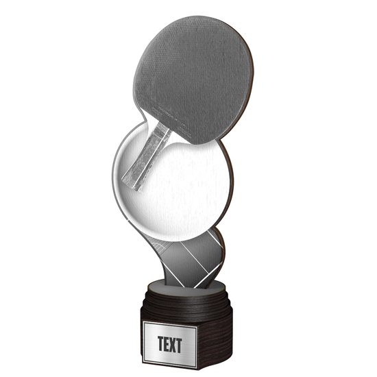 Dřevěná trofej ACTCWR062 | Stolní tenis