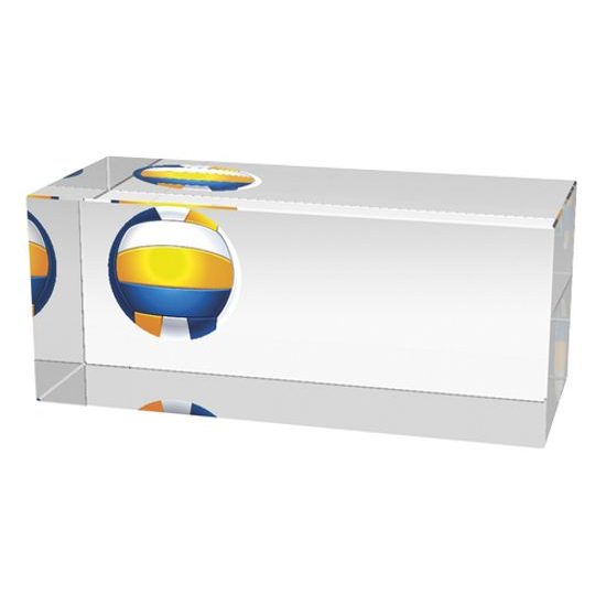 Glastrophäe CR3066M3 | Volleyball