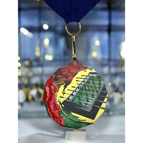 Kovová medaile MDM03M28 | Stolní fotbal