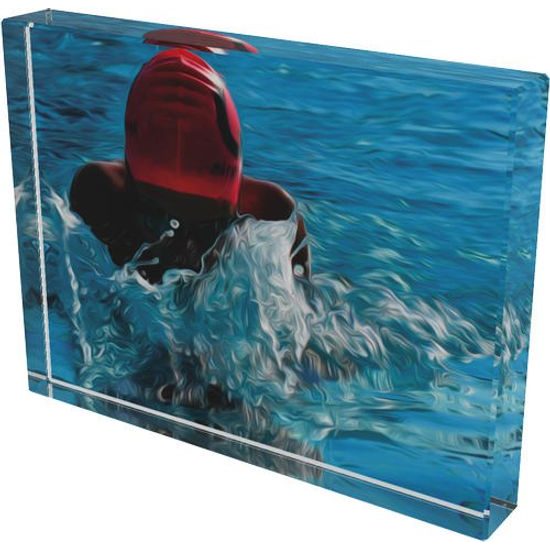Glastrophäe CR4044M21 | Schwimmen