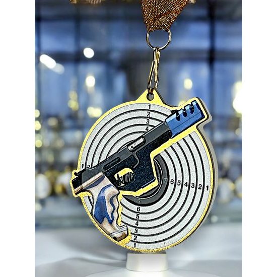 Metallmedaille MDM01M45 | Schießen