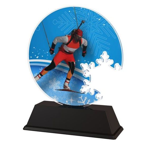 Akrylátová trofej CBCUS002M10 | Biatlon