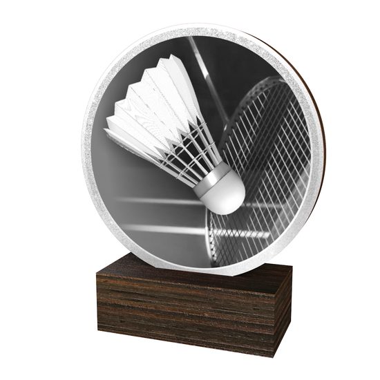 Dřevěná plaketa TFRW850 | Badminton
