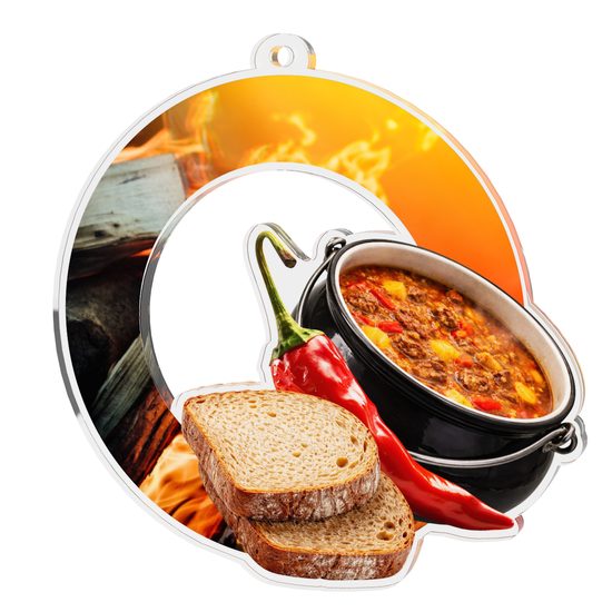 Akrylátová medaile MDA0010M66 | Vaření guláše