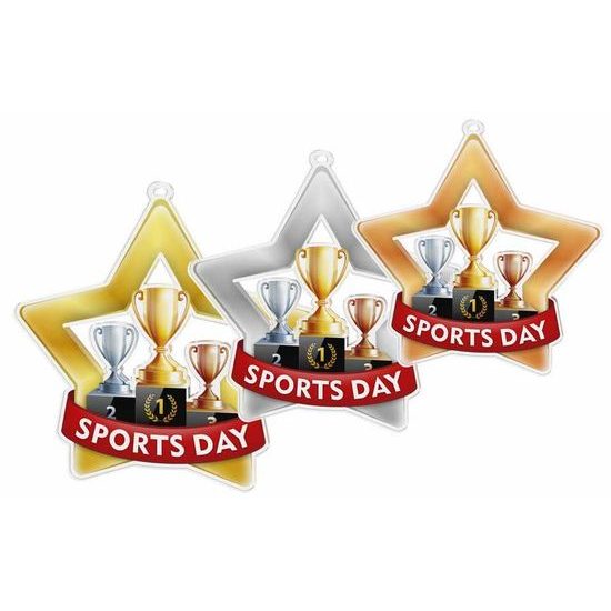 Akrylátová medaile MDASTARM47