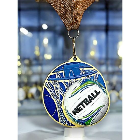 Kovová medaile MDM01M20 | Netball