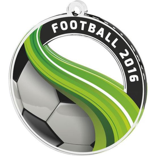 Akrylátová medaile MDAF0010M11 | Fotbal