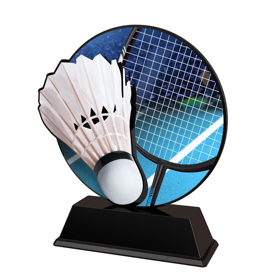 Acryltrophäe FABM07 | Badminton