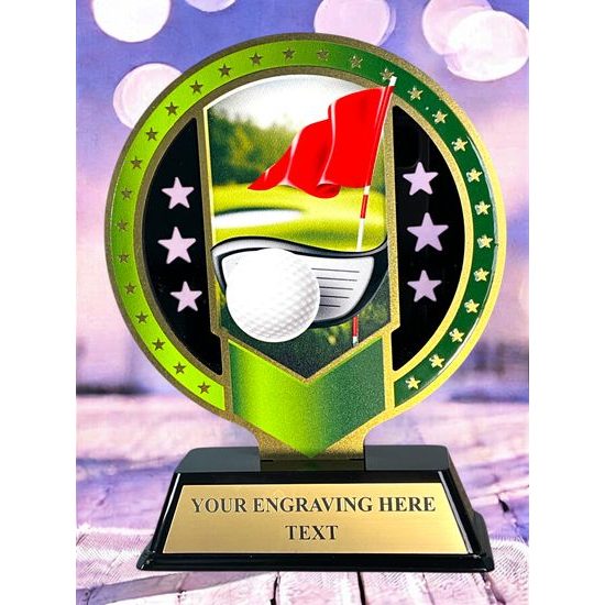 Kovová trofej SAM03M06 | Golf