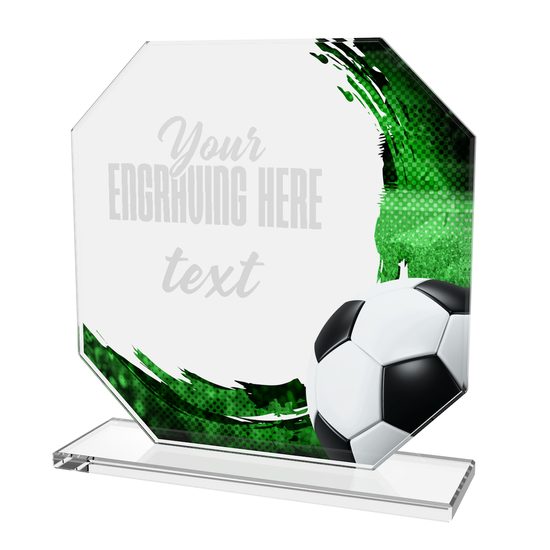 Glastrophäe CR2024302M10 | Fußball