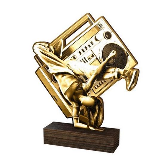 Dřevěná plaketa WF195 | Tanec