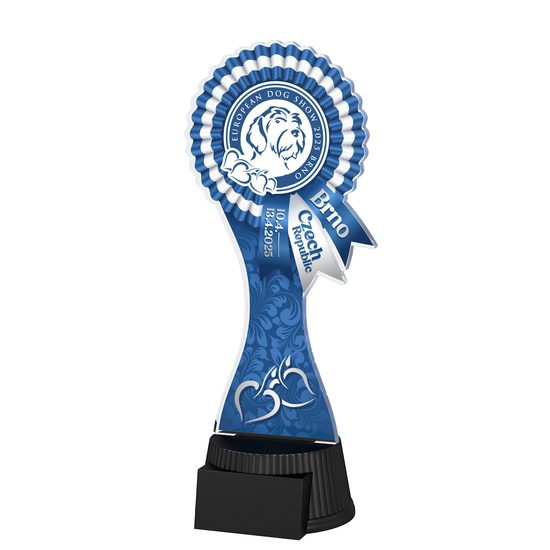 Akrylátová trofej EDS25 ACUTC 3 | Kynologie