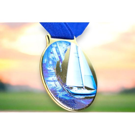 Kovová medaile MDLMIDM20 | Vodni sporty