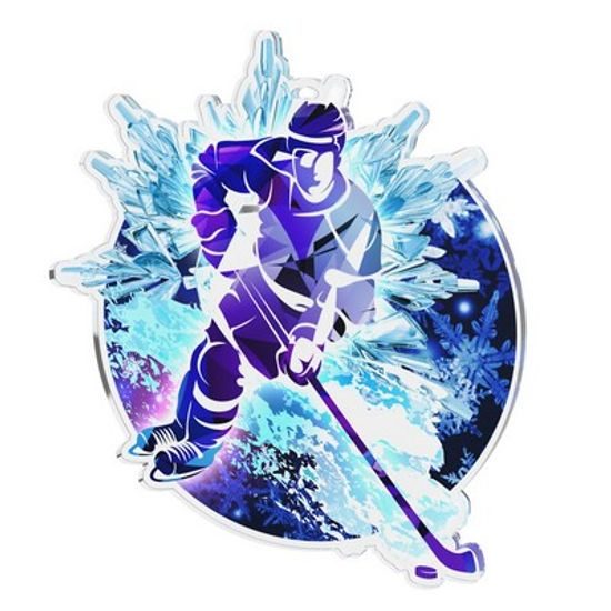 Acrylmedaille MDAS0080M05 | Eishockey