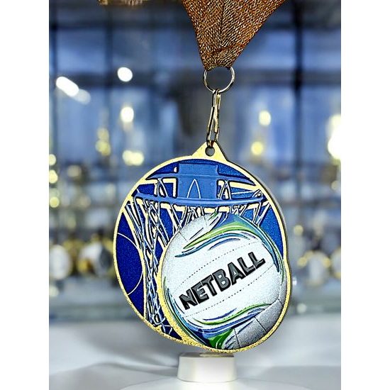 Kovová medaile MDM01M20 | Netball