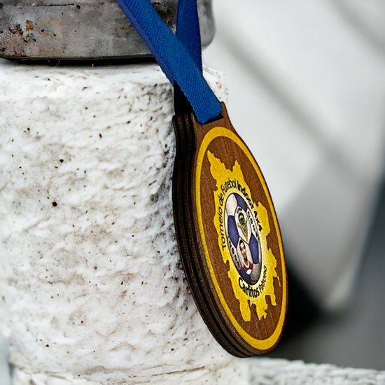 Individuelle Holzmedaille - MDAW002M1