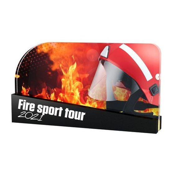 Akrylátová trofej APLA007M06 | Hasiči