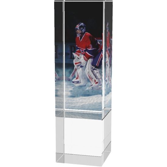 Skleněná trofej CR4034M4 | Hokej