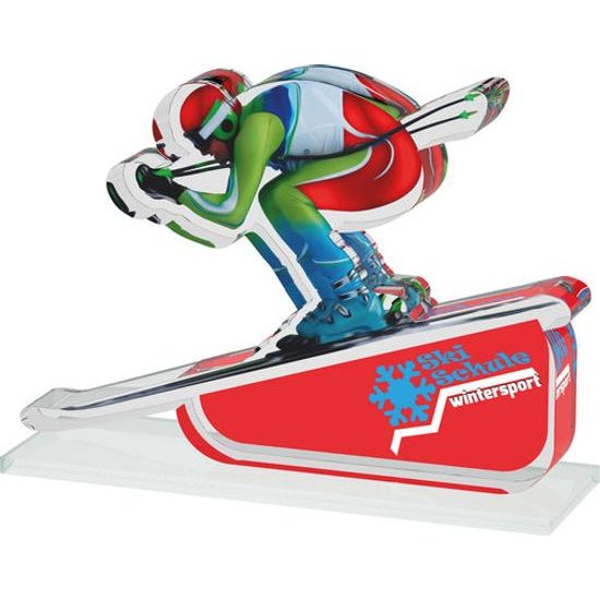 Acryltrophäe ACTS0008 | Skifahren