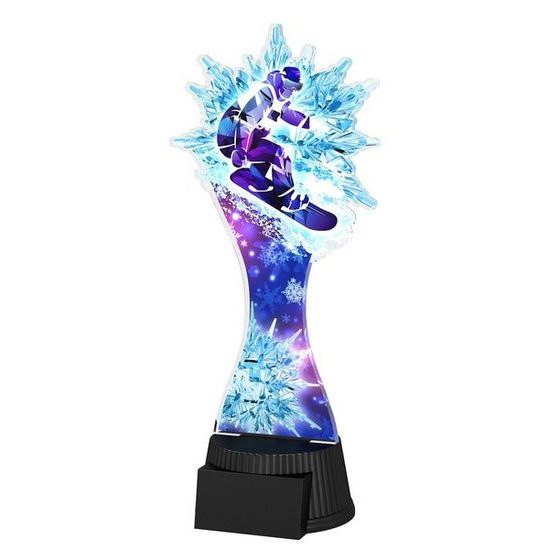 Akrylátová trofej ACUTCM68 | Snowboard