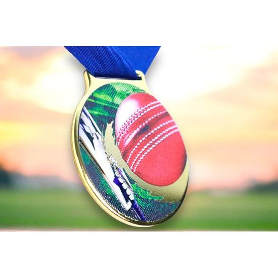 Kovová medaile MDLMIDM25 | Cricket