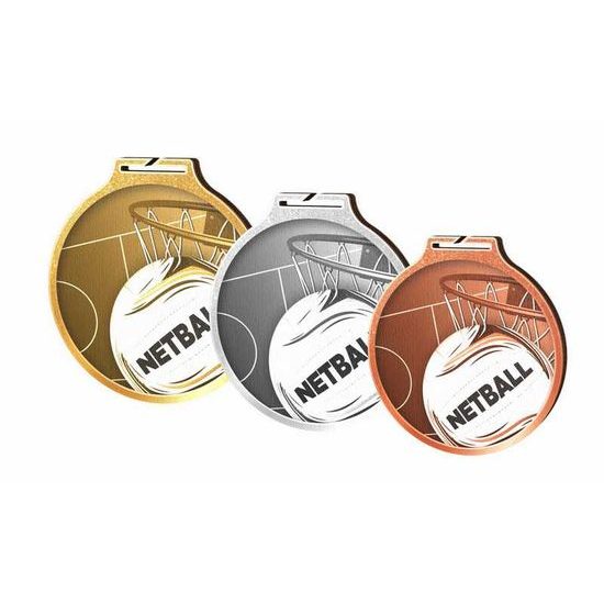 Medaile MDAWR002M17 | Netball