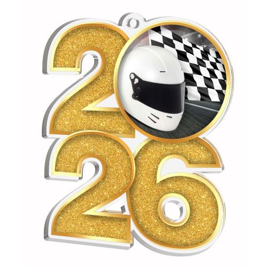 Akrylátová medaile MDA2026M17 | Motorsport