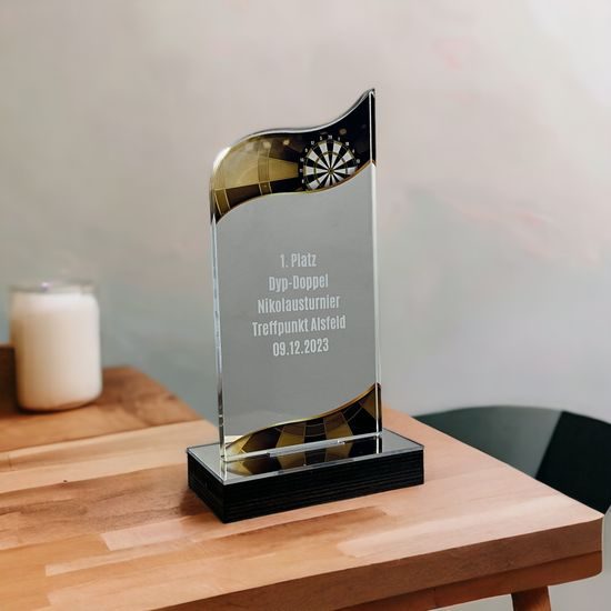 Akrylátová trofej WPLA550 | Šipky