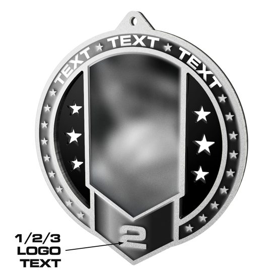 Metallmedaille MDMA03M13 | Schwimmen