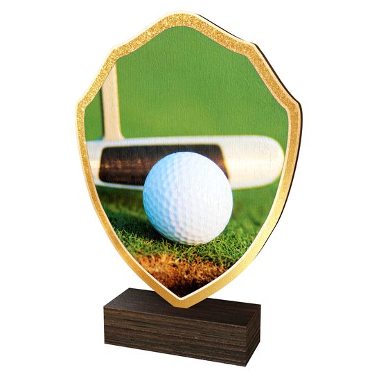 Dřevěná plaketa TFRW328 | Golf