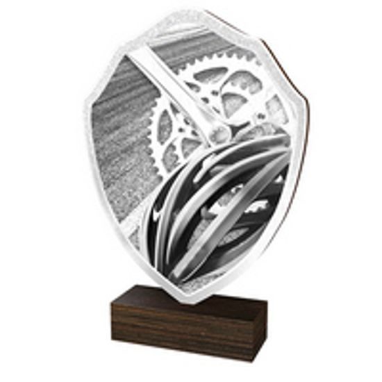 Dřevěná plaketa TFRW080 | Cyklistika