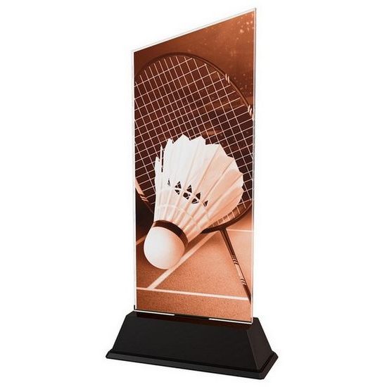 Acryltrophäe CAS0135 | Badminton