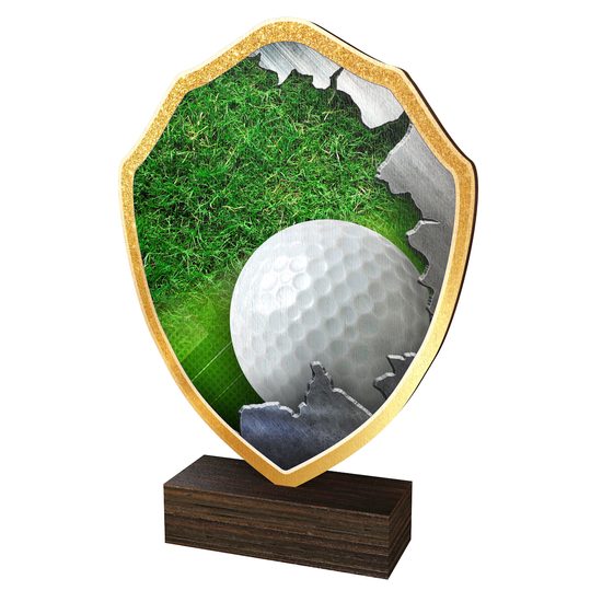 Dřevěná plaketa TFRW340 | Golf