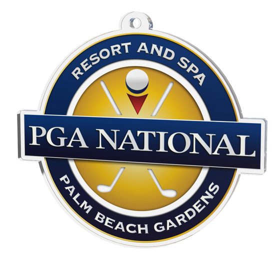 Zakázková medaile - MDA - 3mm (průhledný akryl)