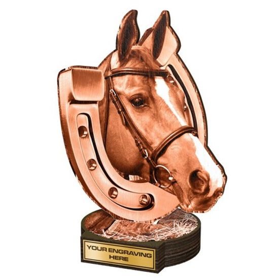 Drevená plaketa RWR217 | Jazdectvo