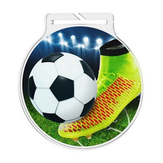 Akrylátová medaile MDA60M02 | Fotbal