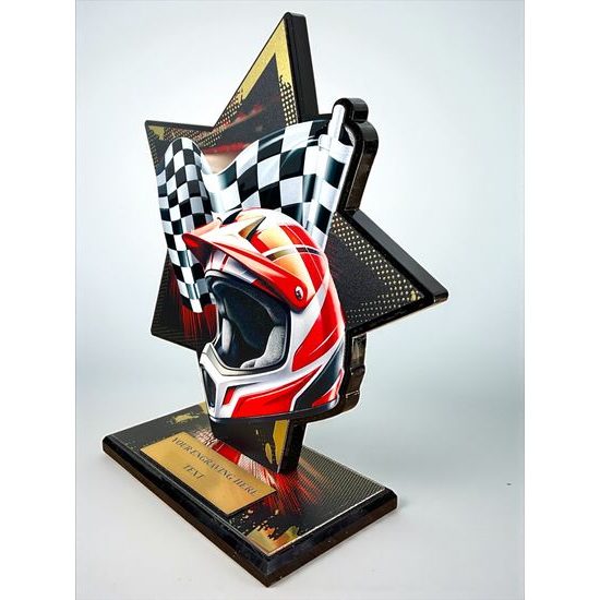 Kovová trofej SAM01M09 | Motorsport