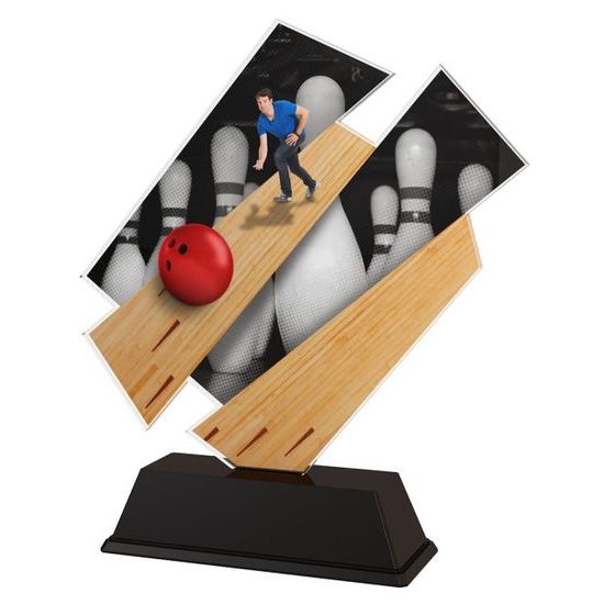 Akrylátová trofej ACZC001M19 | Bowling