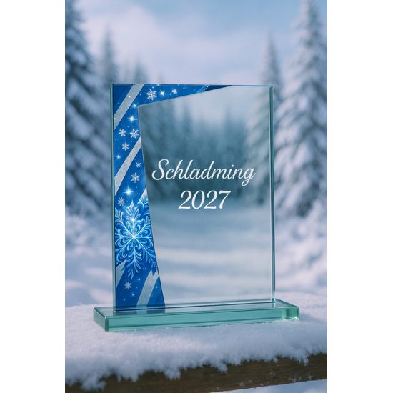 Skleněná trofej CRGM03 | Zima