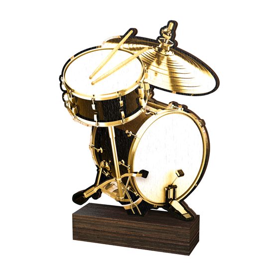 Dřevěná plaketa WF340 | Hudba