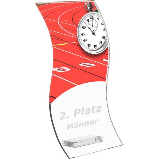 Skleněná trofej CR4142M30 | Atletika