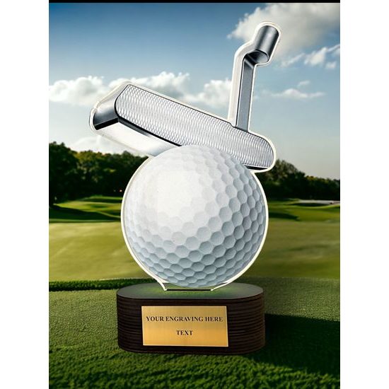 Akrylátová trofej TL2023218 | Golf