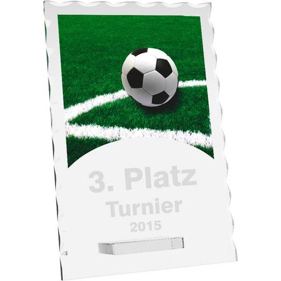 Glastrophäe CR4244M2 | Fußball